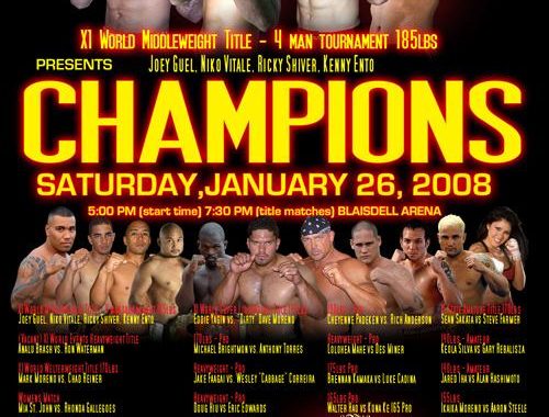 X1-12 "Champions" Jan 26 2008