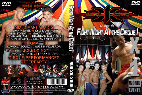 X1-19 "Fight Night at the Cirque 1" Nov 11 2008