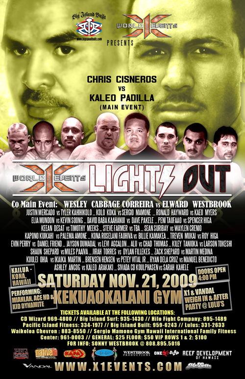 X1-28 "Lights Out" Nov 29 2009