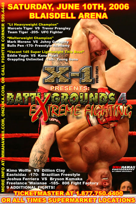 X1-06 "Battlegrounds 4" eXtreme Fighting June 10 2006